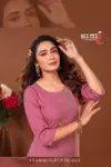 Havya By Deecee A Line Long Embroidery Kurtis Catalog